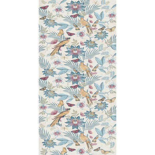 Amaya Tropical Birds Runner - Blue